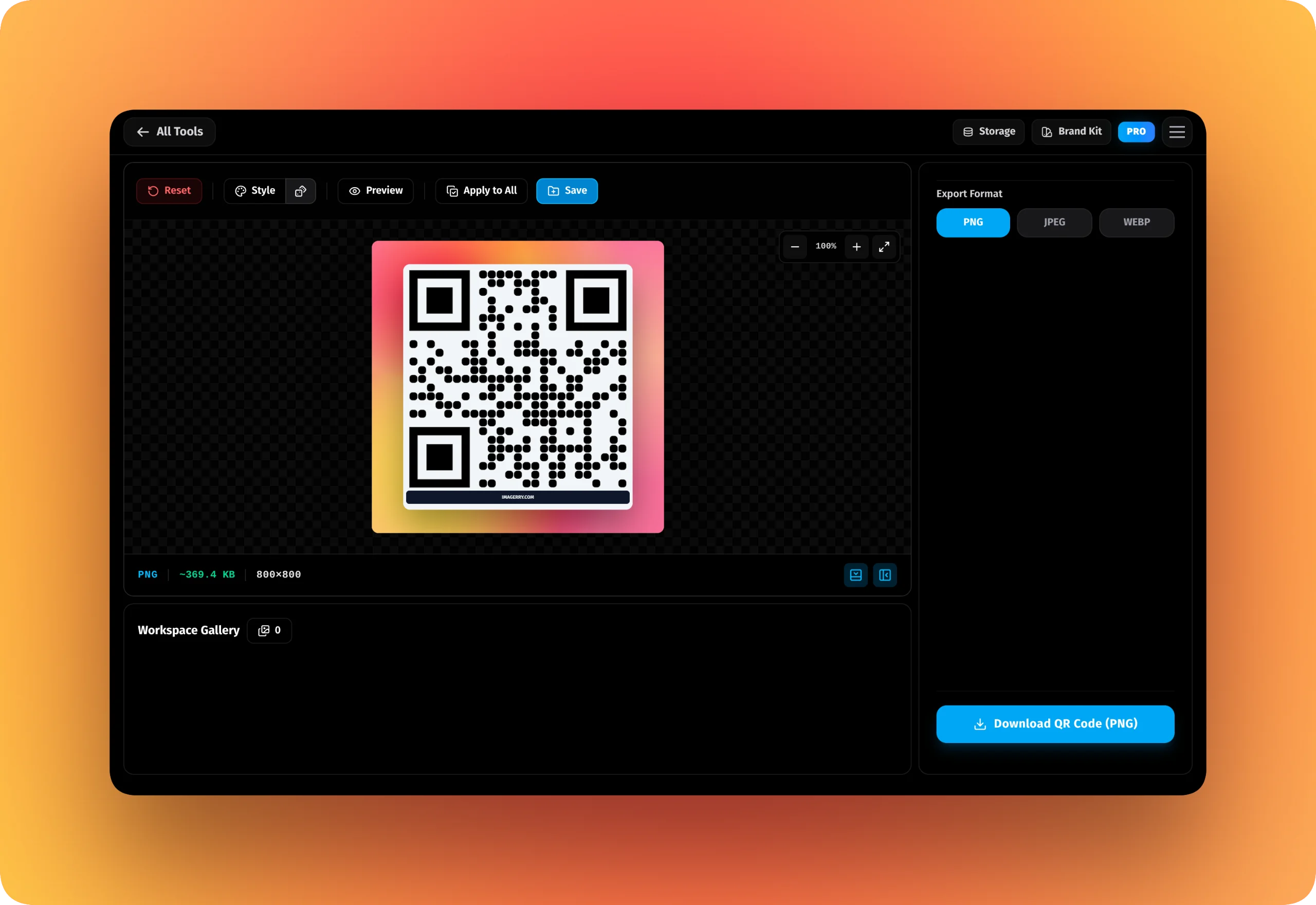 QR Code Mode & Mesh Styles